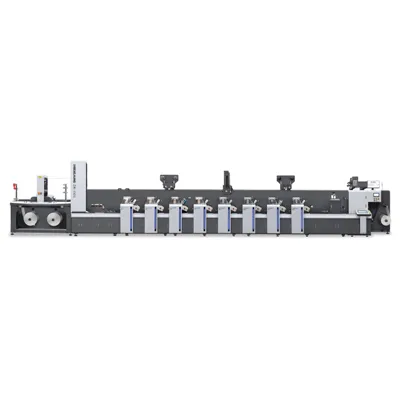 Machine d'impression flexo en ligne
